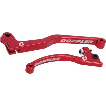 Doppler brake + clutch CNC AJP lever set from 2018 red Rieju MRT 504760