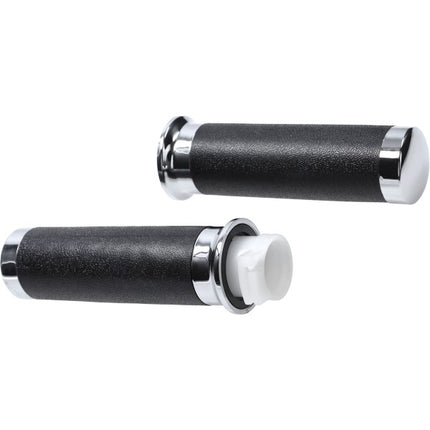 gasdraaistuk Power1 + handvat 25/30mm zwart agm Retro, BTC Old Classic, sco china 4t
