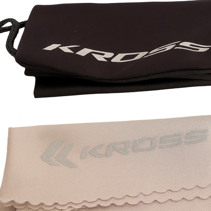 Fietsbril Kross Braker UV400 verwisselbare lenzen - beige frame - afbeelding 3