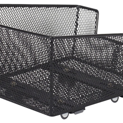 Fietsmand Around College Basic Small incl. voorgemonteerd Around Fix systeem - zwart