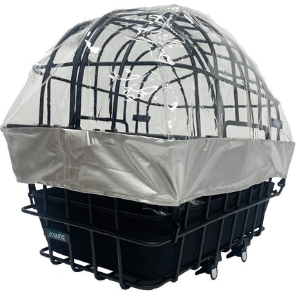 Regenhoes Around voor dierenfietsmand Luna XL