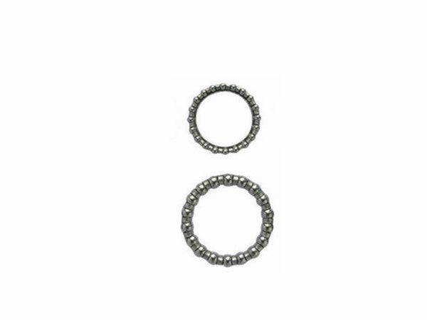 jeu de roulements de tête de fourche en anneau de bille, 2 pcs, pour Sco Piaggio