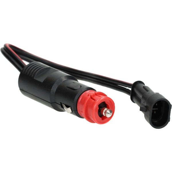 lighter plug BC 12V universal with adapter cable 18mm/12mm