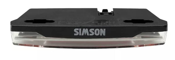 Dragerachterlicht Simson Spectra 6-48V E-bike - rood
