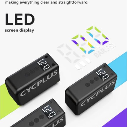 Elektrische accupomp Cycplus AS2 Pro - zwart - afbeelding 8