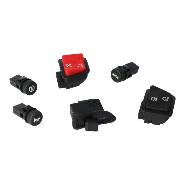 stuurschakelaarset compleet 6-delig piaggio & vespa, vespa, sco piaggio