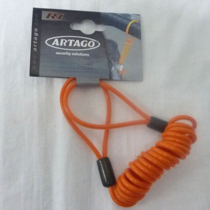 koord artago schijfrem slot (memory kabel) rood