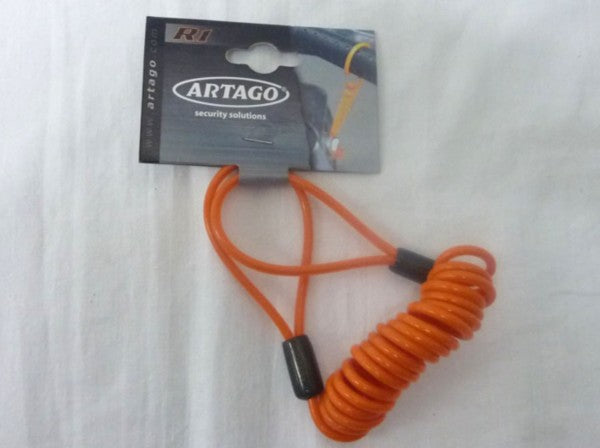 cord Artago disc lock (memory cable) red