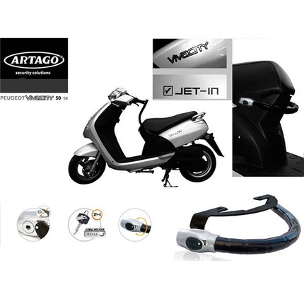 steering lock Artago antirobos luxe Peugeot Viva VA2008=gone=gone