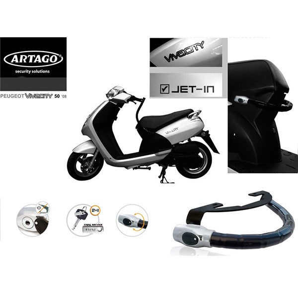 steering lock Artago antirobos luxe Peugeot Viva VA2008=gone=gone