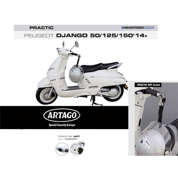 Steering lock Artago Antirobos Luxe Peugeot Django