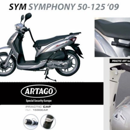 steering lock artago antirobos sym symphony st