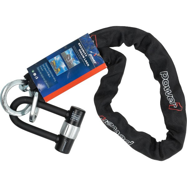 Power1 chain lock + extended U-shackle ART 3-star loop 120cm