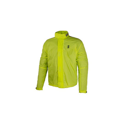 regenjack OJ Atmosfere maat S geel fluor=op=op