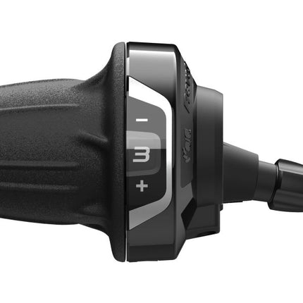 Twist shifter (left) 3-speed Shimano Tourney SL-RV400 - black/silver