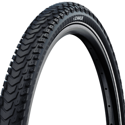 Buitenband Schwalbe Marathon Mondial Pro Evo V-Guard 28 x 2.00"/50-622 - zwart met reflectie