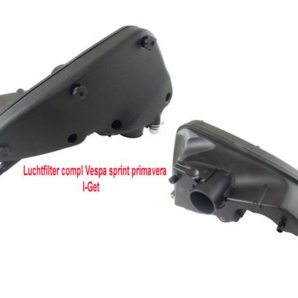 luchtfilter Piaggio origineel compleet euro-4/5 primavera 4t iget, primavera 4t-3v, sprint 4t-3v 1a011997