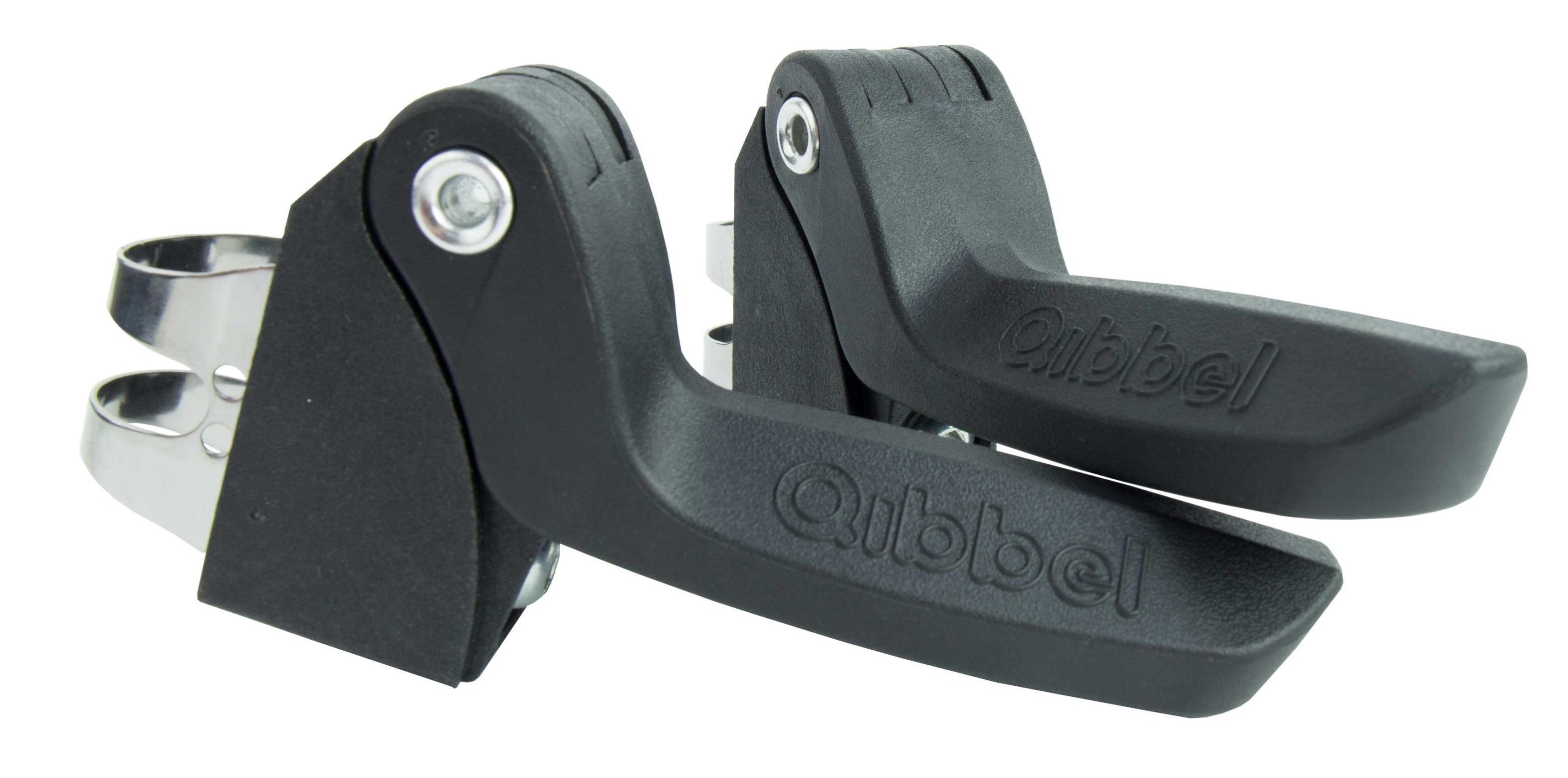 Voetsteunen Qibbel Junior 6+ (2 stuks) - zwart