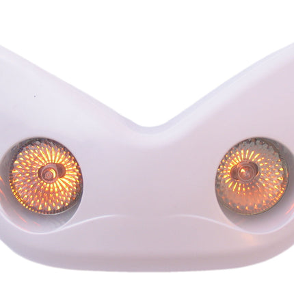 Koplamp Edge Yamaha Aerox / MBK Nitro halogeen met 8 LED's - wit