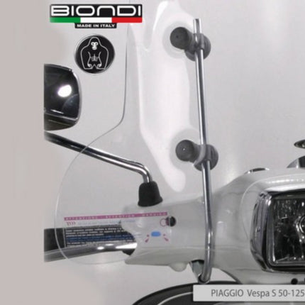 Windshield biondi mounting kit for 103113+103119 vespa S=sold out