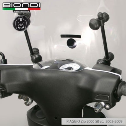 windscherm biondi bevestigingset piaggio, zip2000=op=op