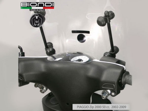 windscherm biondi bevestigingset piaggio, zip2000=op=op
