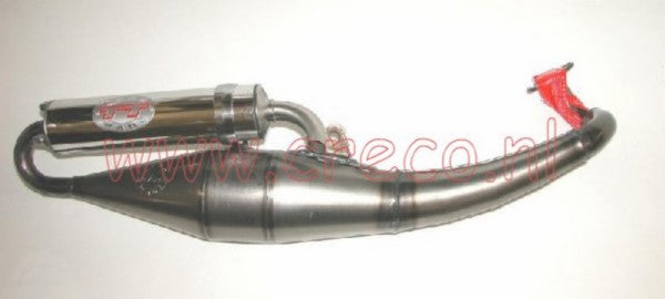 uitlaat Leovince hand made tt blank minarelli hor 4054