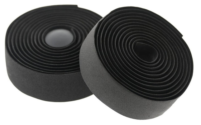 Stuurlint Tecora Confort Naturel ø2.5 x 30mm 1.8m - zwart (2 stuks)