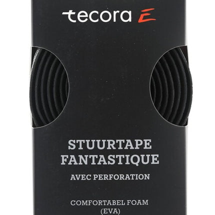 Stuurlint Tecora Fantastique Perforation ø2.5 x 30mm 2m - zwart (2 stuks)