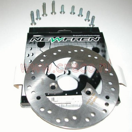 remschijf newfren voor+achter 190mm aerox, neo, sr alle mod., typhoon, viva df4001