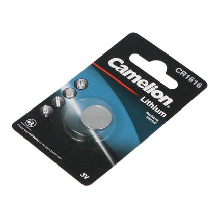 battery Camelion lithium button cell alarm CR 1616