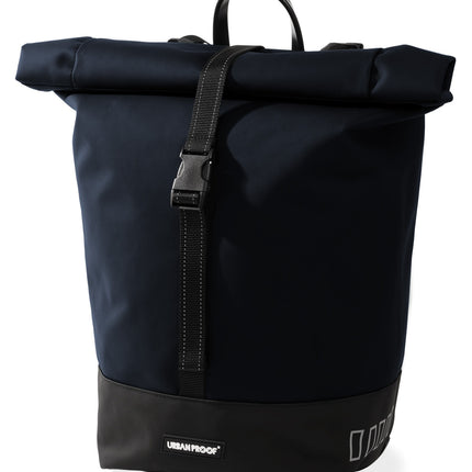 Gerecyclede enkele fietstas Urban Proof Rolltop 20 liter 30 x 15 x 42cm - blauw