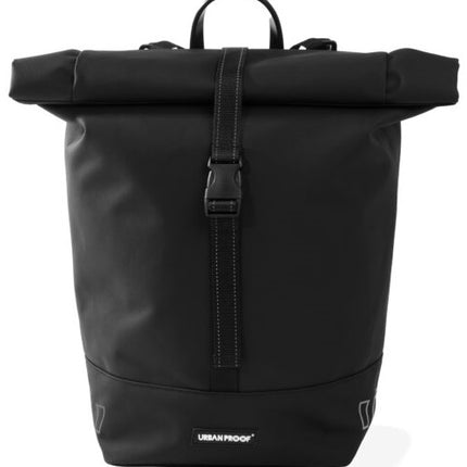 Gerecyclede enkele fietstas Urban Proof Rolltop 20 liter 30 x 15 x 42cm - blauw - afbeelding 2