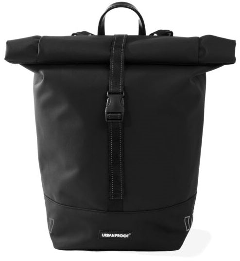 Gerecyclede enkele fietstas Urban Proof Rolltop 20 liter 30 x 15 x 42cm - blauw - afbeelding 2