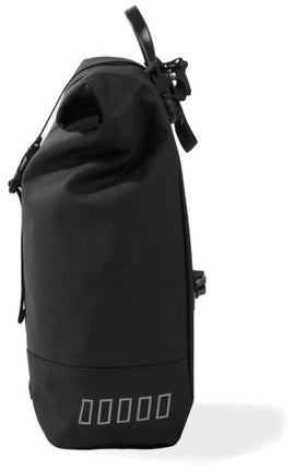 Gerecyclede enkele fietstas Urban Proof Rolltop 20 liter 30 x 15 x 42cm - blauw - afbeelding 4