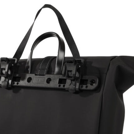 Gerecyclede enkele fietstas Urban Proof Rolltop 20 liter 30 x 15 x 42cm - blauw - afbeelding 7