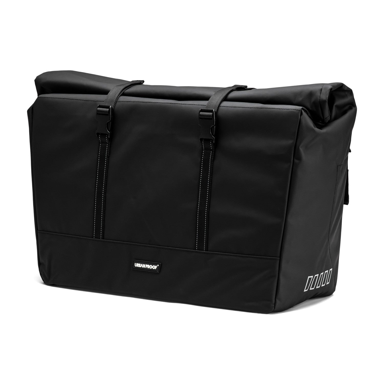 Gerecyclede Longtail fietstas Urban Proof 60 liter - zwart
