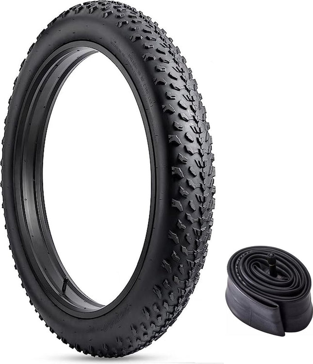 Fincci 20x4.0 Fatbike Binnenbanden – 2 Stuks – 48 Mm Presta-ventiel – Butylrubber – Geschikt Voor 20 Inch Dikke Banden – CE En ISO Gecertificeerd