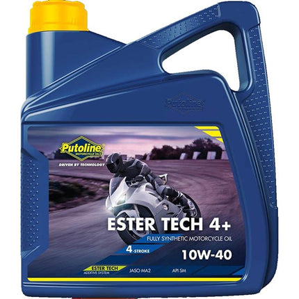 motorolie putoline 10W40 vol synth. ester rech 4+ 4L fles 70625