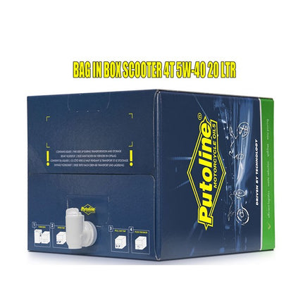 Huile moteur Putoline 5W40 scooter synthétique 15L 74570