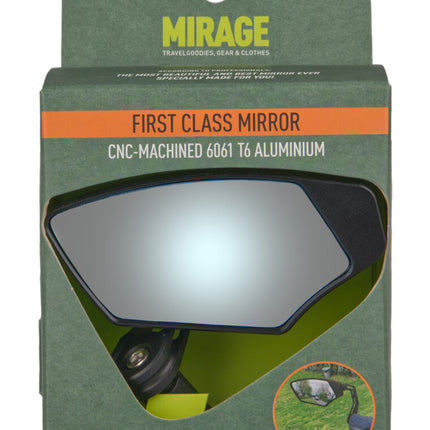 Spiegel Mirage links First Class dimmend glas - bar-end bevestiging - zwart - afbeelding 2