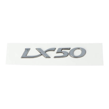 sticker side panel word lx50 aluminum