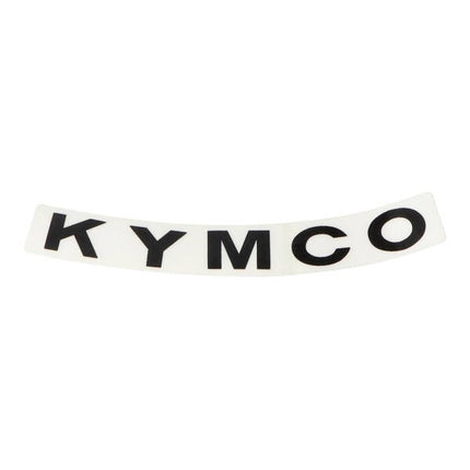 sticker Kymco origineel beenschild woord [kymco] 8.5cm zwart 87532kagv000b