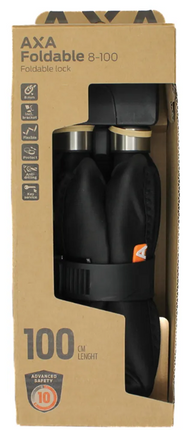 Vouwslot Axa Foldable 8-100 - zwart - afbeelding 10