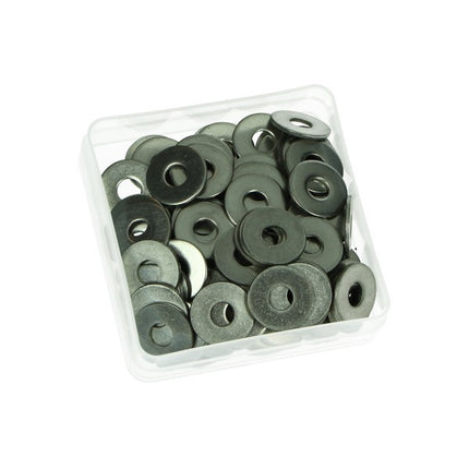 sluitring groot rvs m6 100pcs
