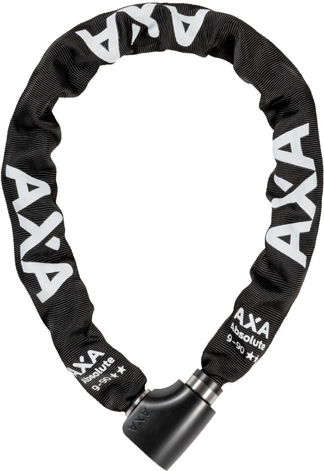 Kettingslot Axa Absolute 9-90 - zwart