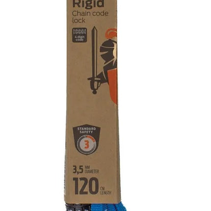 Kettingslot Axa Rigid RCC code 120x3,5 - blauw - afbeelding 2