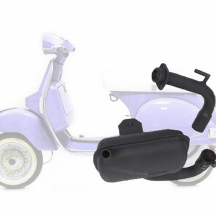 uitlaat sito Vespa px 125cc=op=op