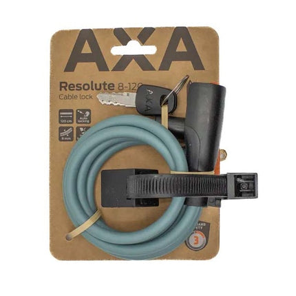 Kabelslot Axa Resolute 8 - 120  - army green - afbeelding 3
