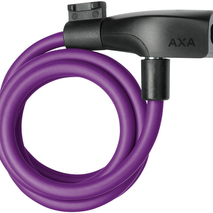 Kabelslot Axa Resolute 8x120 - royal purple